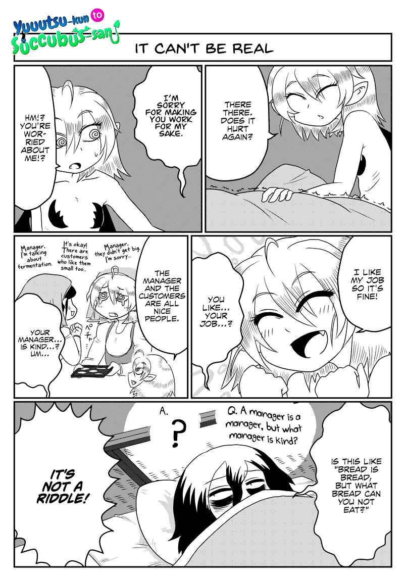 Page 1 Chapter 38 Yuuutsu-kun to Succubus-san