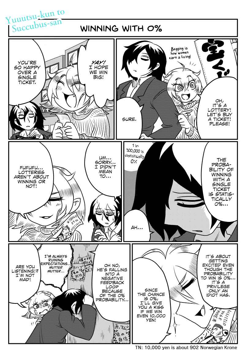 Page 1 Chapter 55 Yuuutsu-kun to Succubus-san