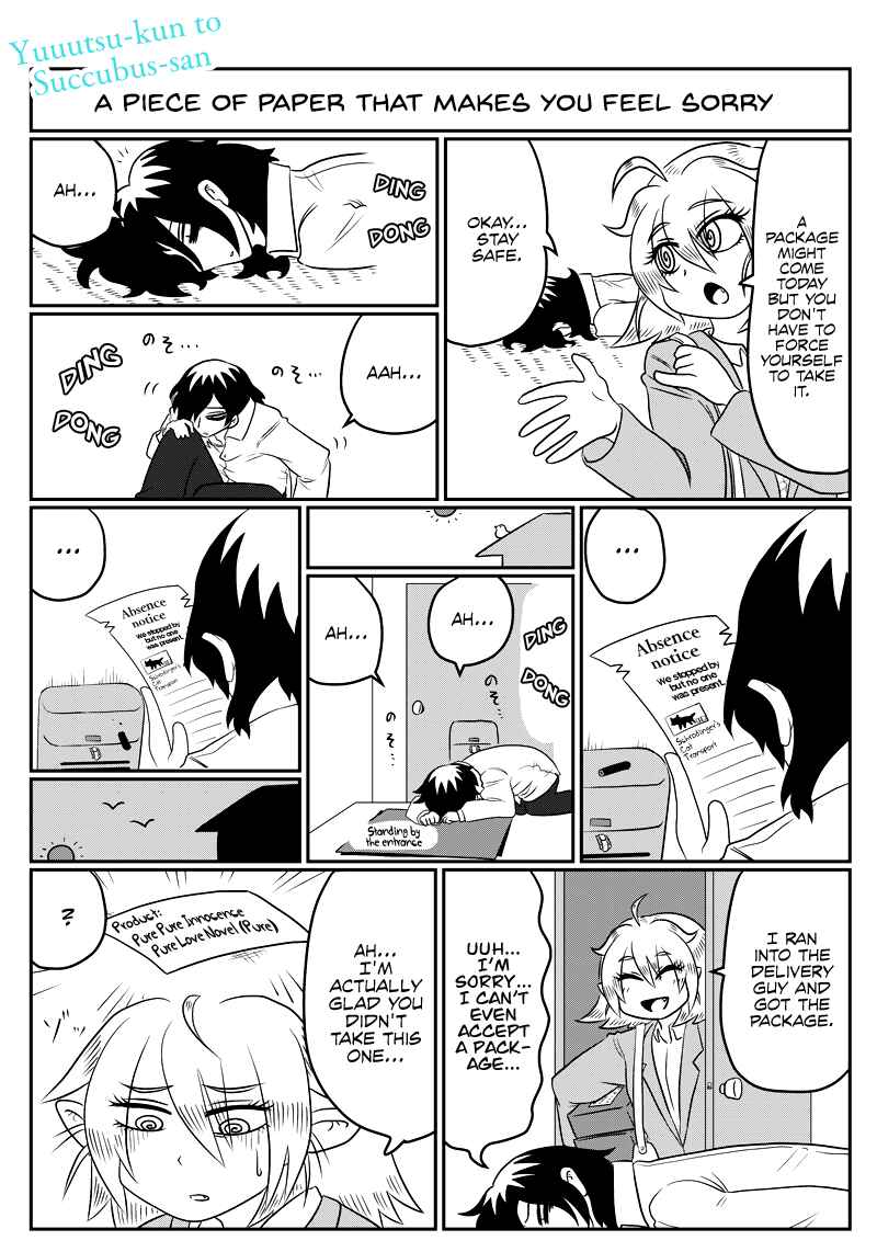 Page 1 Chapter 60 Yuuutsu-kun to Succubus-san