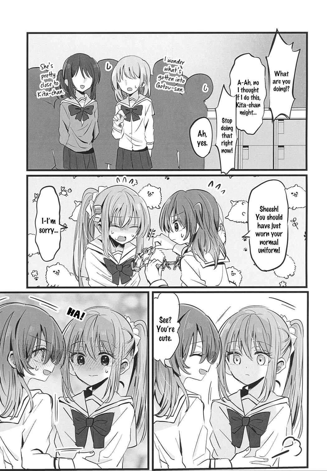 Page 6 Chapter Unknown_d47d Bocchi the Rock! - Chikakute Tooi (Doujinshi)