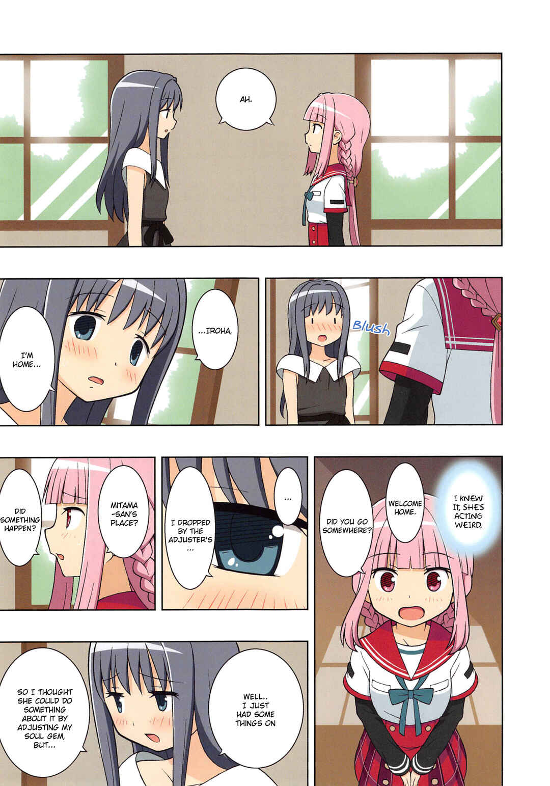 Page 12 Chapter Unknown_78e5 Magia Record: Mahou Shoujo Madoka★Magica Side Story - No Magia Will Cure Love (Doujinshi)