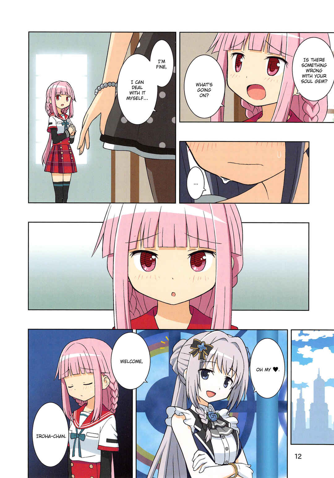 Page 13 Chapter Unknown_78e5 Magia Record: Mahou Shoujo Madoka★Magica Side Story - No Magia Will Cure Love (Doujinshi)