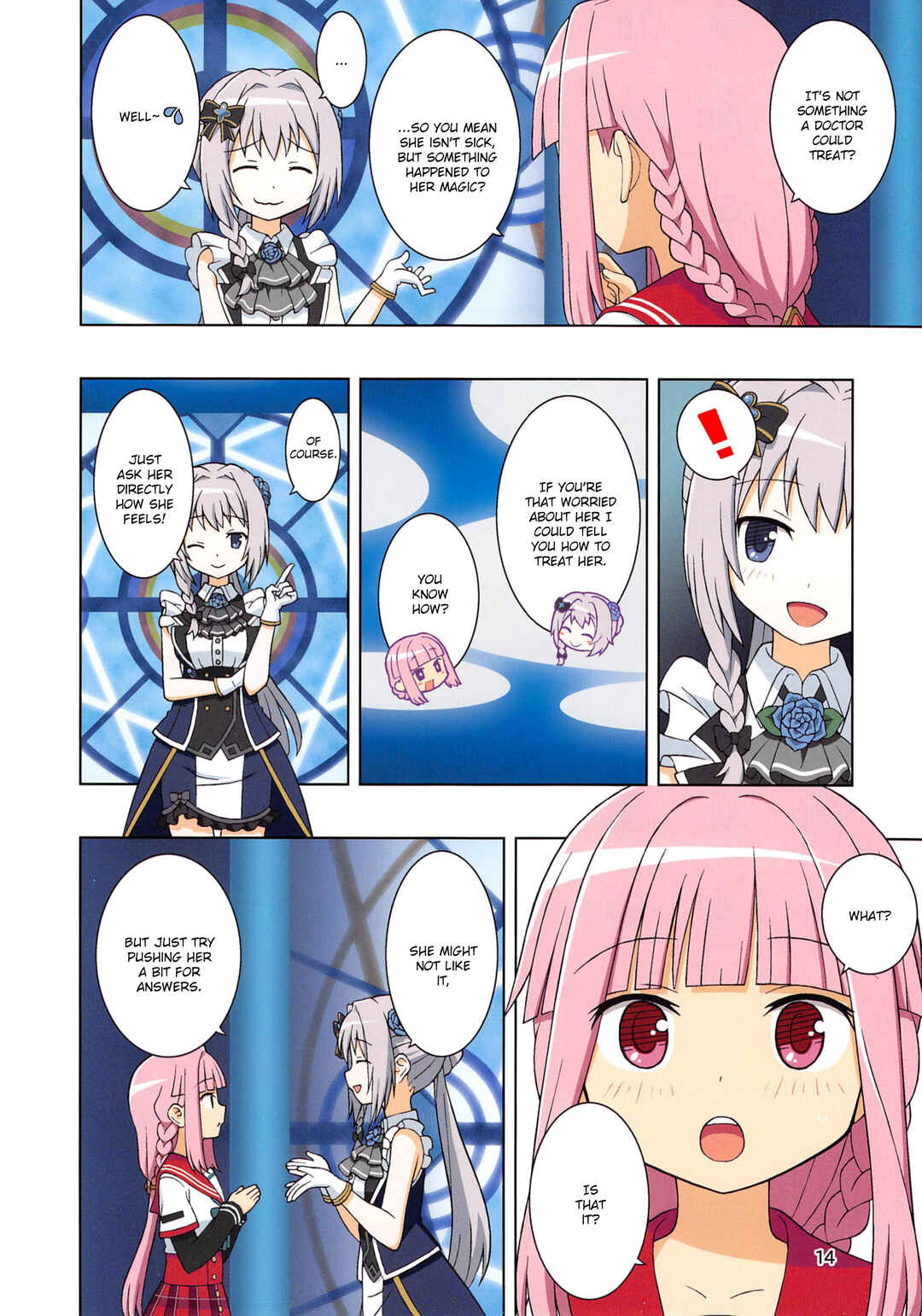 Page 15 Chapter Unknown_78e5 Magia Record: Mahou Shoujo Madoka★Magica Side Story - No Magia Will Cure Love (Doujinshi)