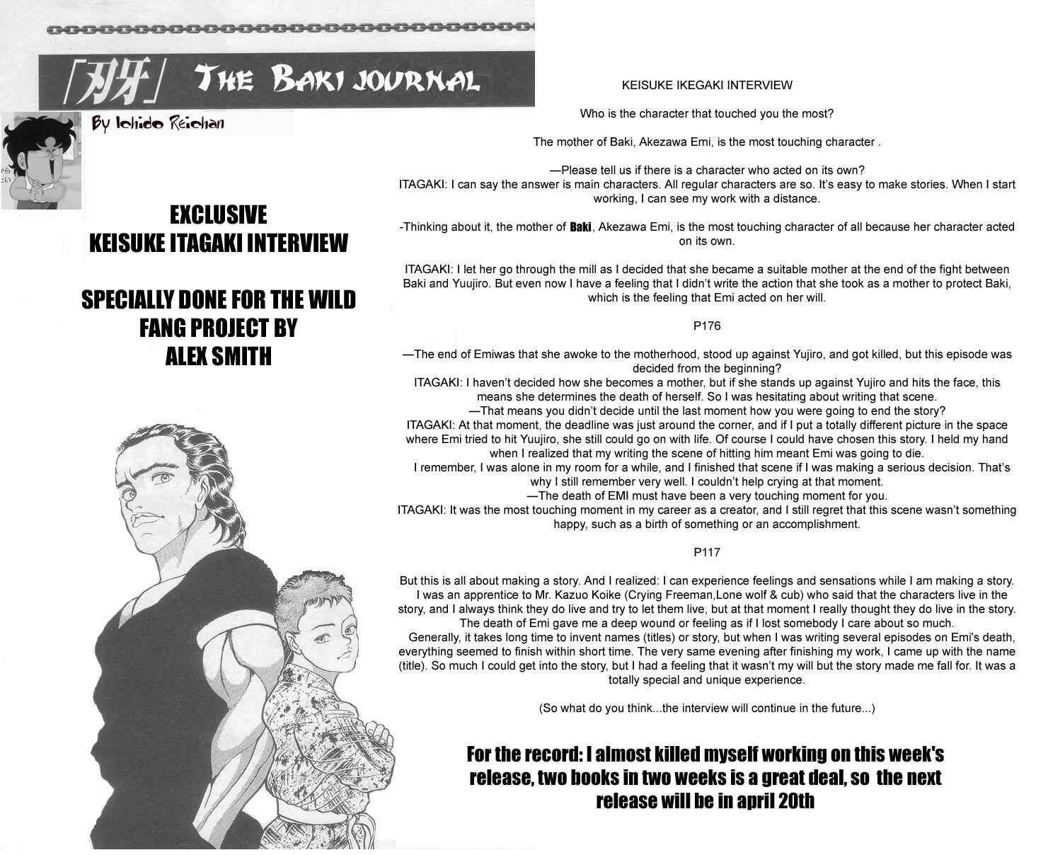 Page 22 Chapter 97 New Grappler Baki