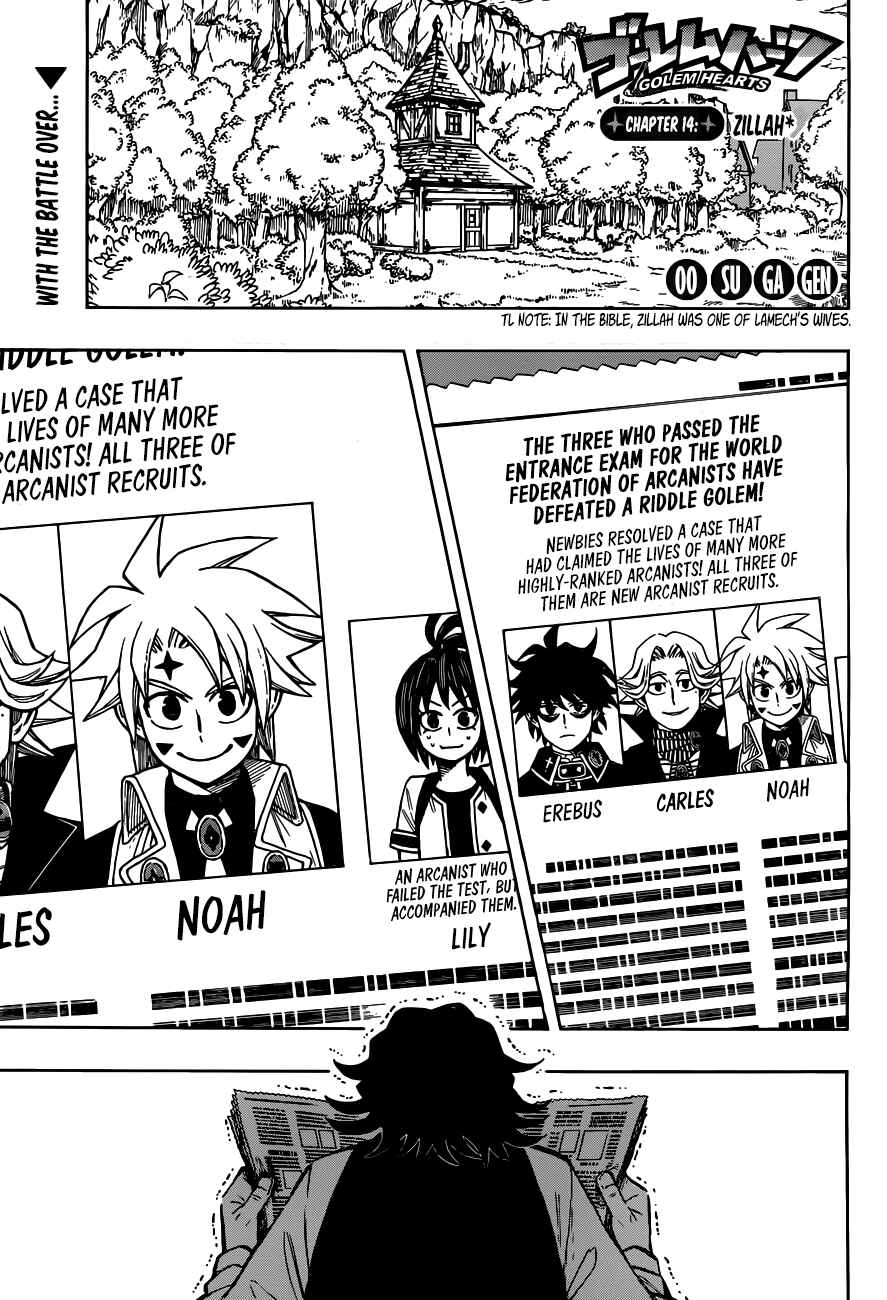 Page 1 Chapter 14 Golem Hearts