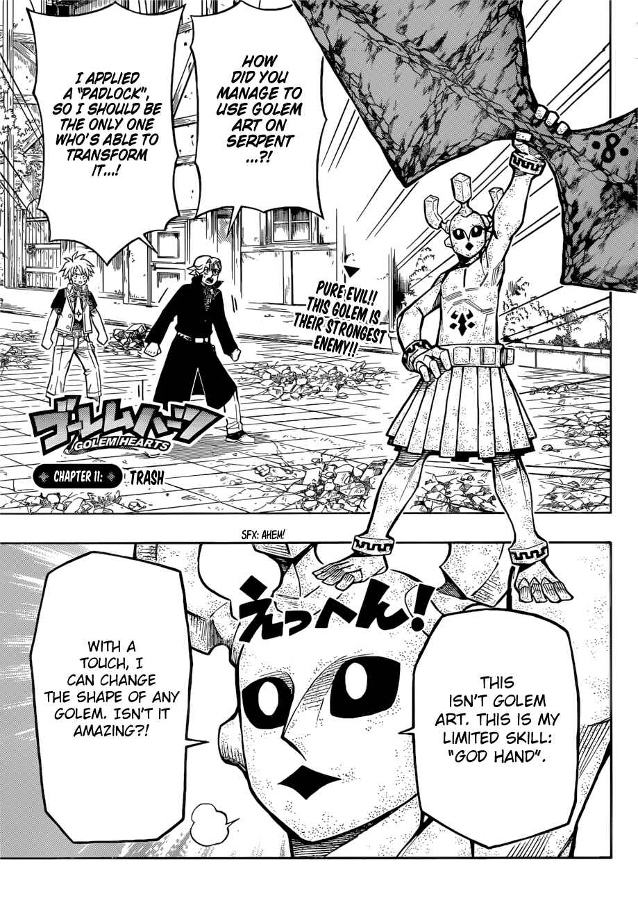 Page 1 Chapter 11 Golem Hearts