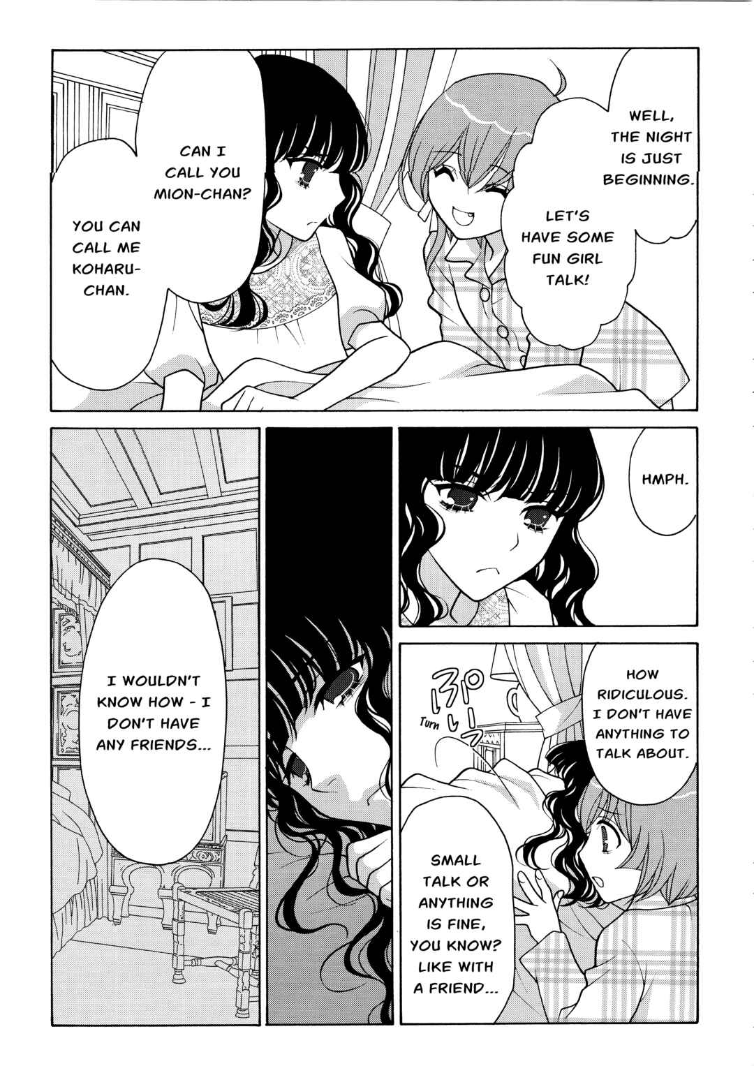 Page 6 Chapter 1 Koharu Hush-A-Bye Mayonaka no Kaunseraa
