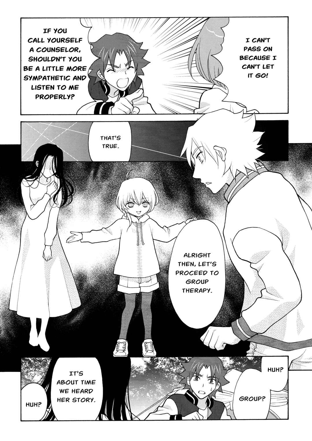 Page 12 Chapter 2 Koharu Hush-A-Bye Mayonaka no Kaunseraa