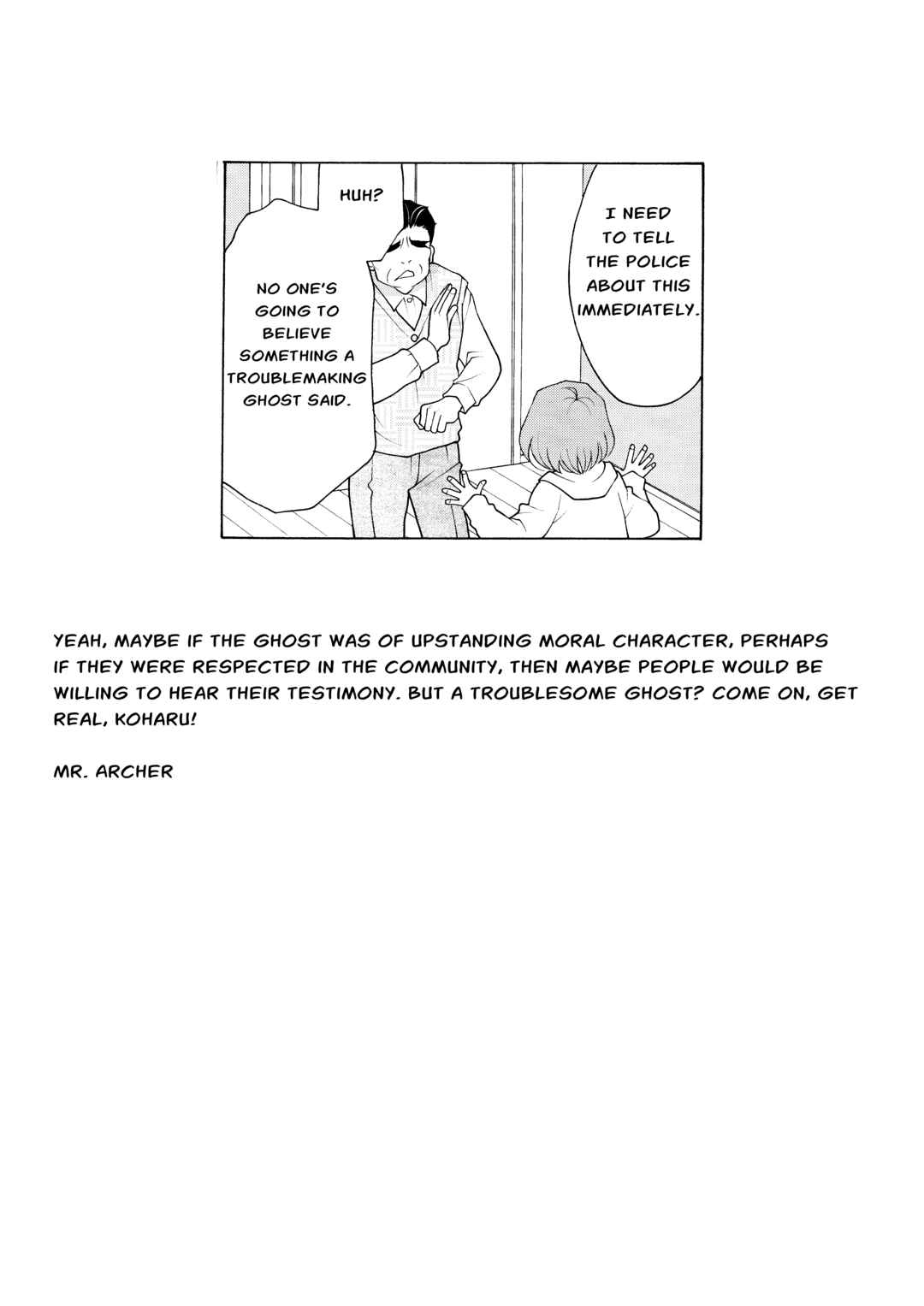 Page 21 Chapter 4 Koharu Hush-A-Bye Mayonaka no Kaunseraa