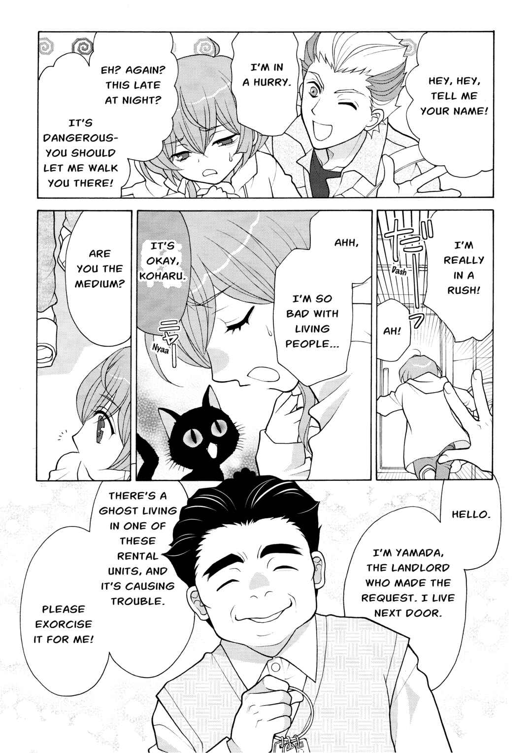 Page 3 Chapter 4 Koharu Hush-A-Bye Mayonaka no Kaunseraa