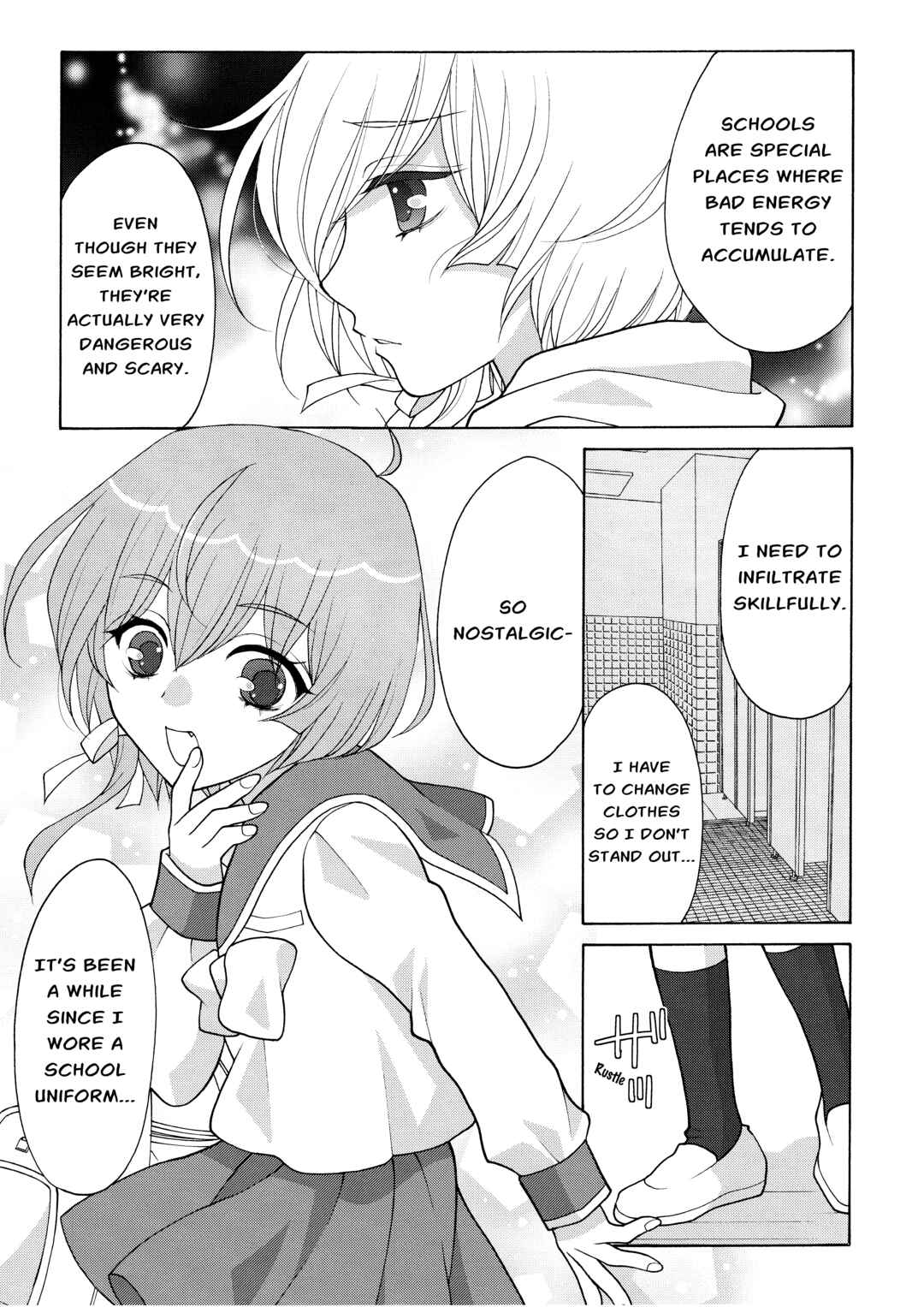 Page 3 Chapter 3 Koharu Hush-A-Bye Mayonaka no Kaunseraa