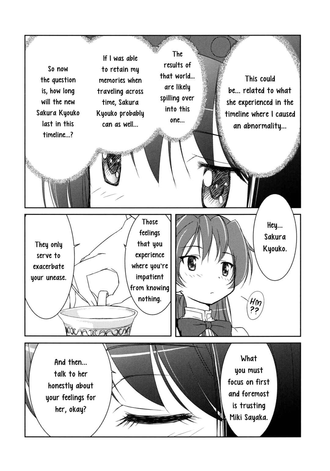 Page 10 Chapter Unknown_8202 Mahou Shoujo Madoka★Magica - Be With You (Doujinshi)