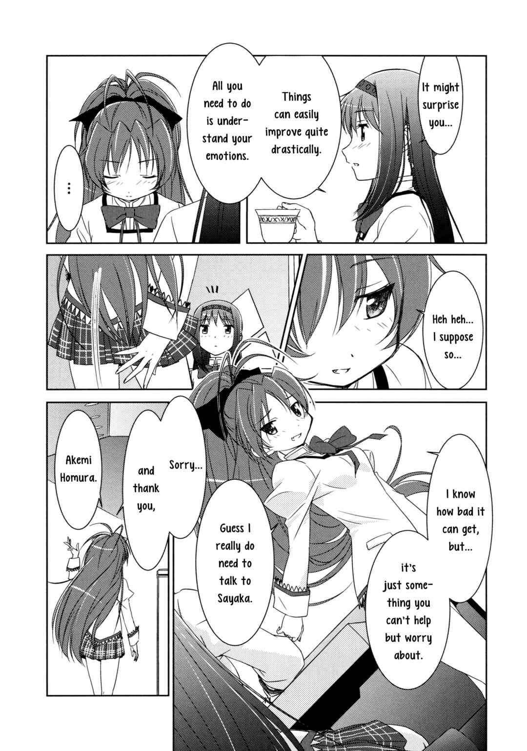 Page 11 Chapter Unknown_8202 Mahou Shoujo Madoka★Magica - Be With You (Doujinshi)