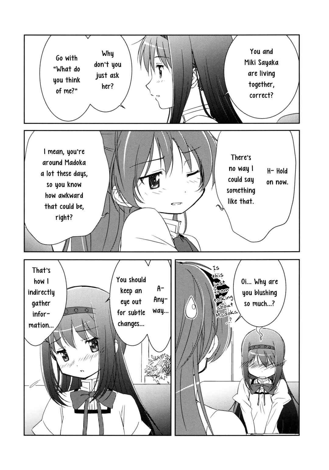 Page 8 Chapter Unknown_8202 Mahou Shoujo Madoka★Magica - Be With You (Doujinshi)