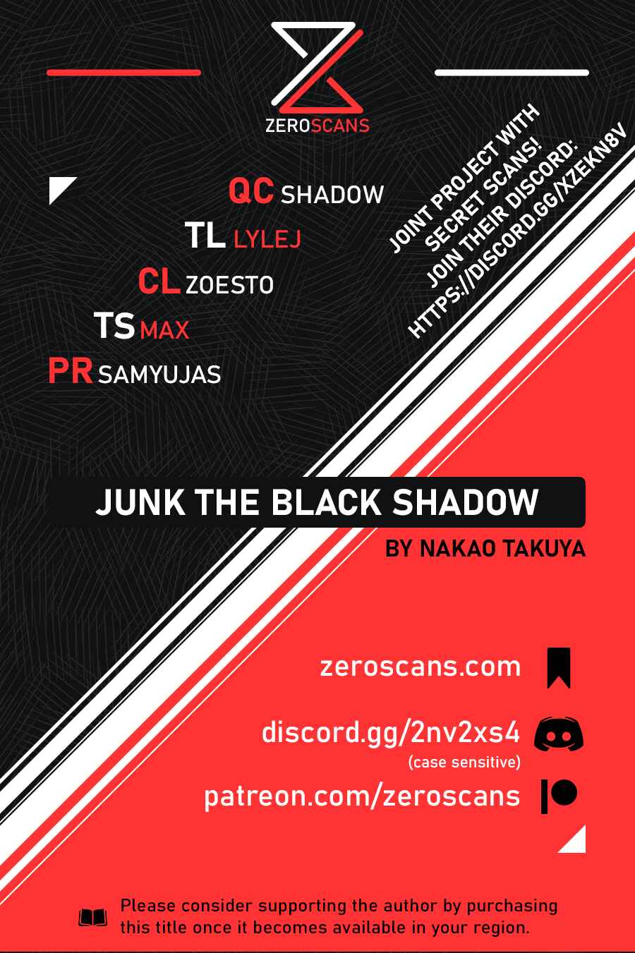 Page 1 Chapter 32 Junk the Black Shadow
