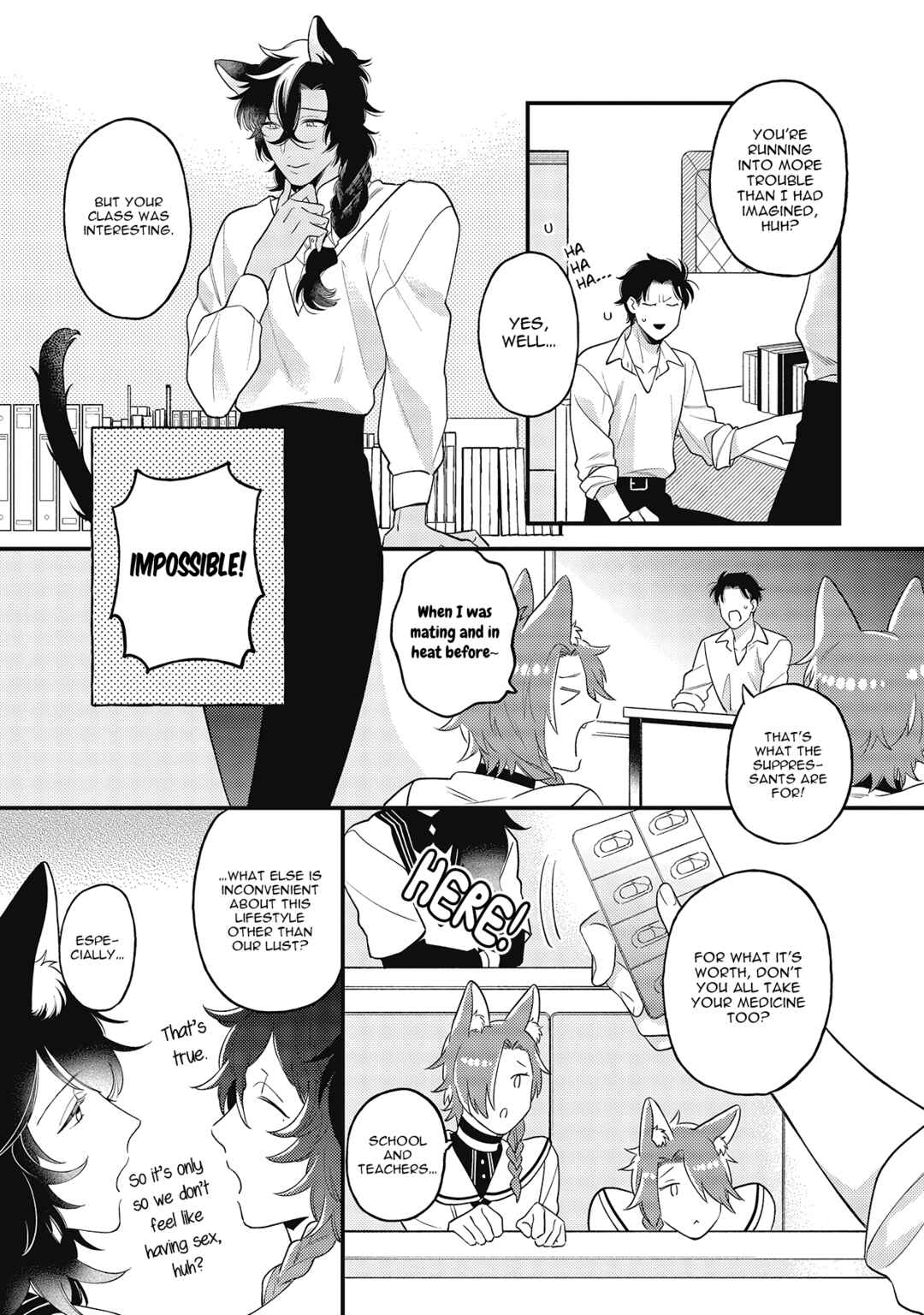 Page 13 Chapter 3 Fukigen na Kemono no Itoshikata