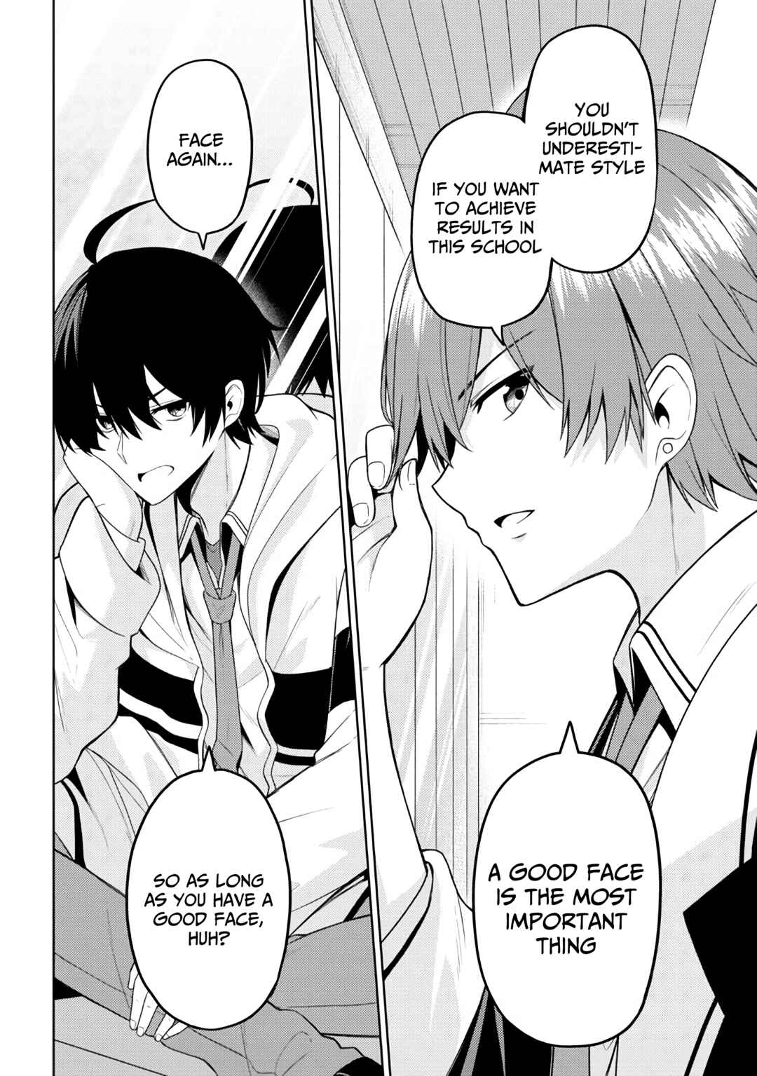 Page 17 Chapter 2.2 Kao sae Yokereba Ii Kyoushitsu