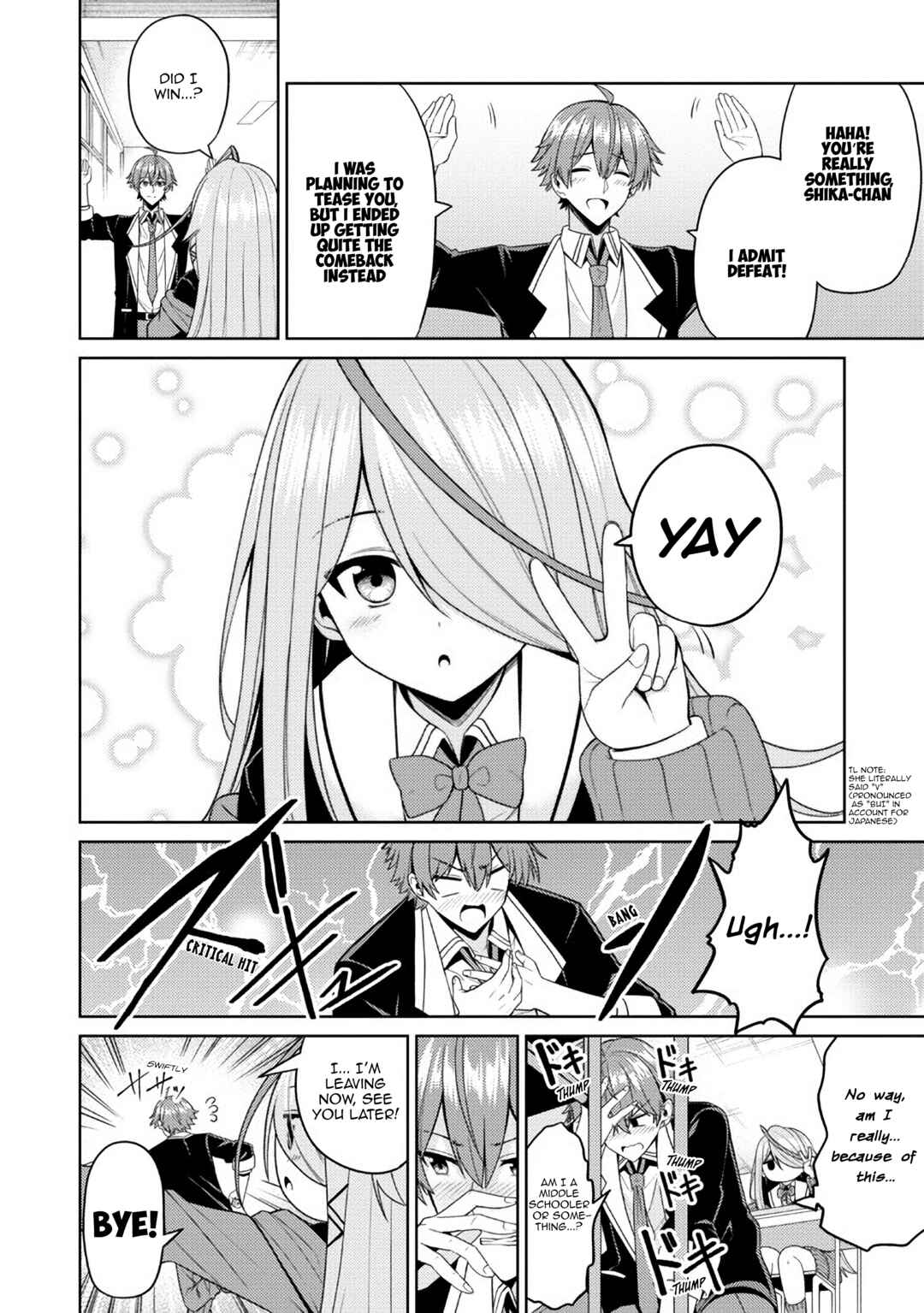 Page 14 Chapter 3.1 Kao sae Yokereba Ii Kyoushitsu