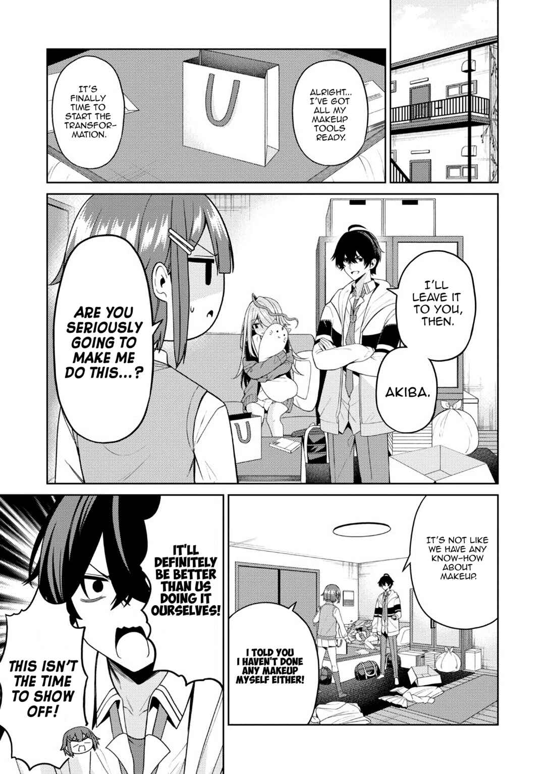 Page 3 Chapter 3.1 Kao sae Yokereba Ii Kyoushitsu