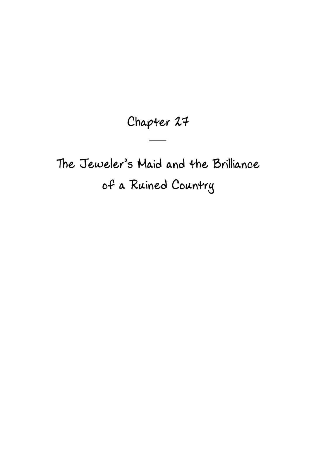Page 1 Chapter 27 Housekishou no Maid