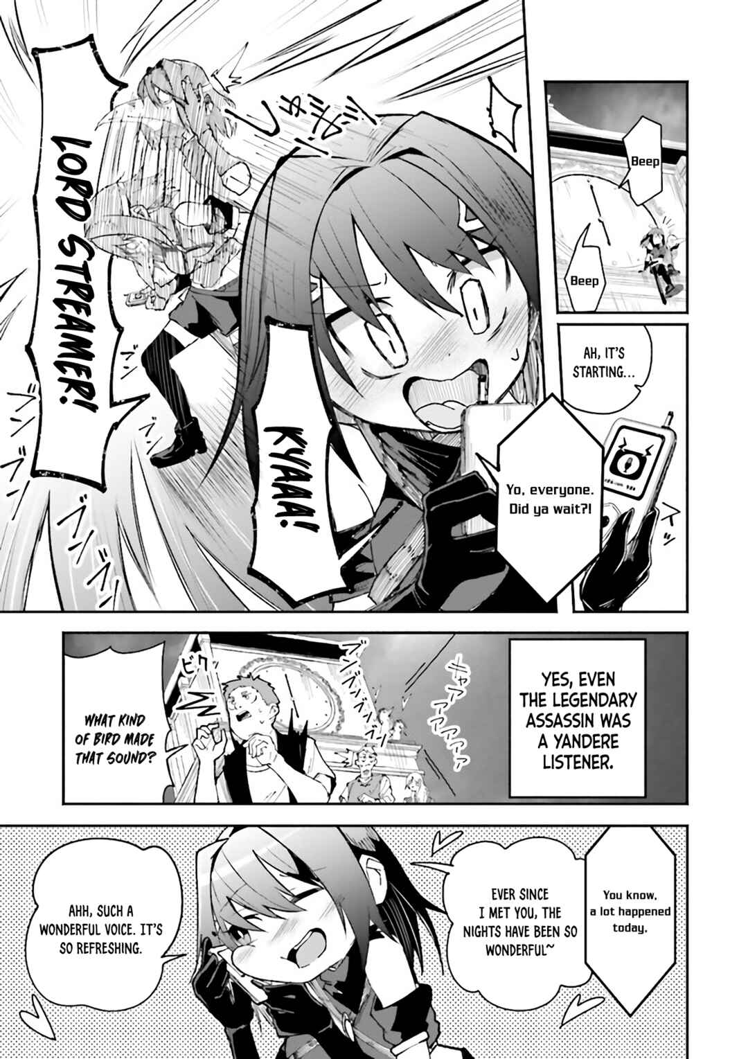 Page 11 Chapter 8 Isekai de Haishin Katsudou wo Shitara Tairyou no Yandere Shinja wo Umidashite Shimatta Ken