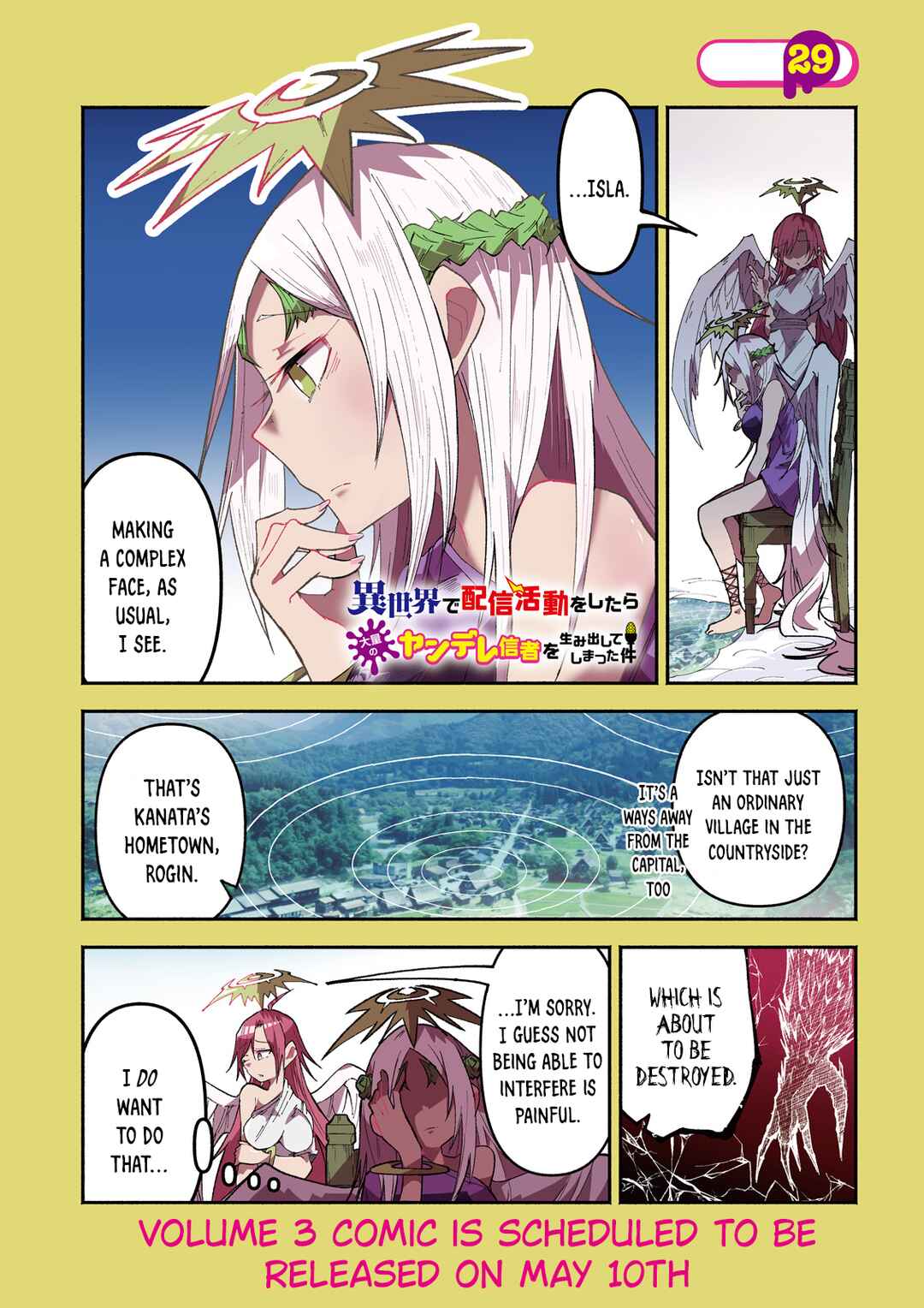 Page 1 Chapter 29 Isekai de Haishin Katsudou wo Shitara Tairyou no Yandere Shinja wo Umidashite Shimatta Ken