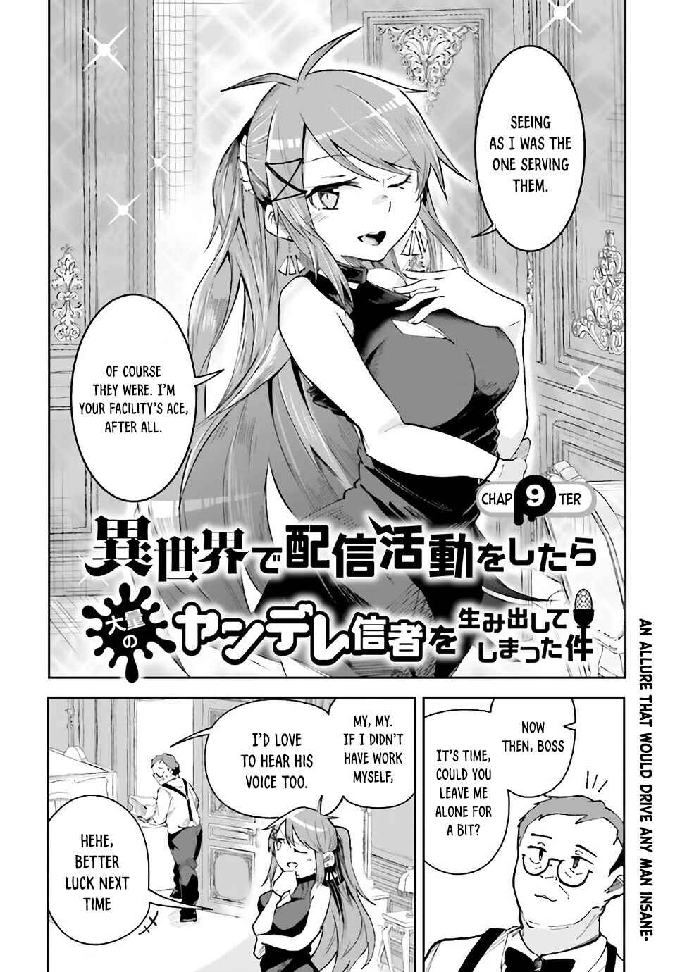 Page 2 Chapter 9 Isekai de Haishin Katsudou wo Shitara Tairyou no Yandere Shinja wo Umidashite Shimatta Ken