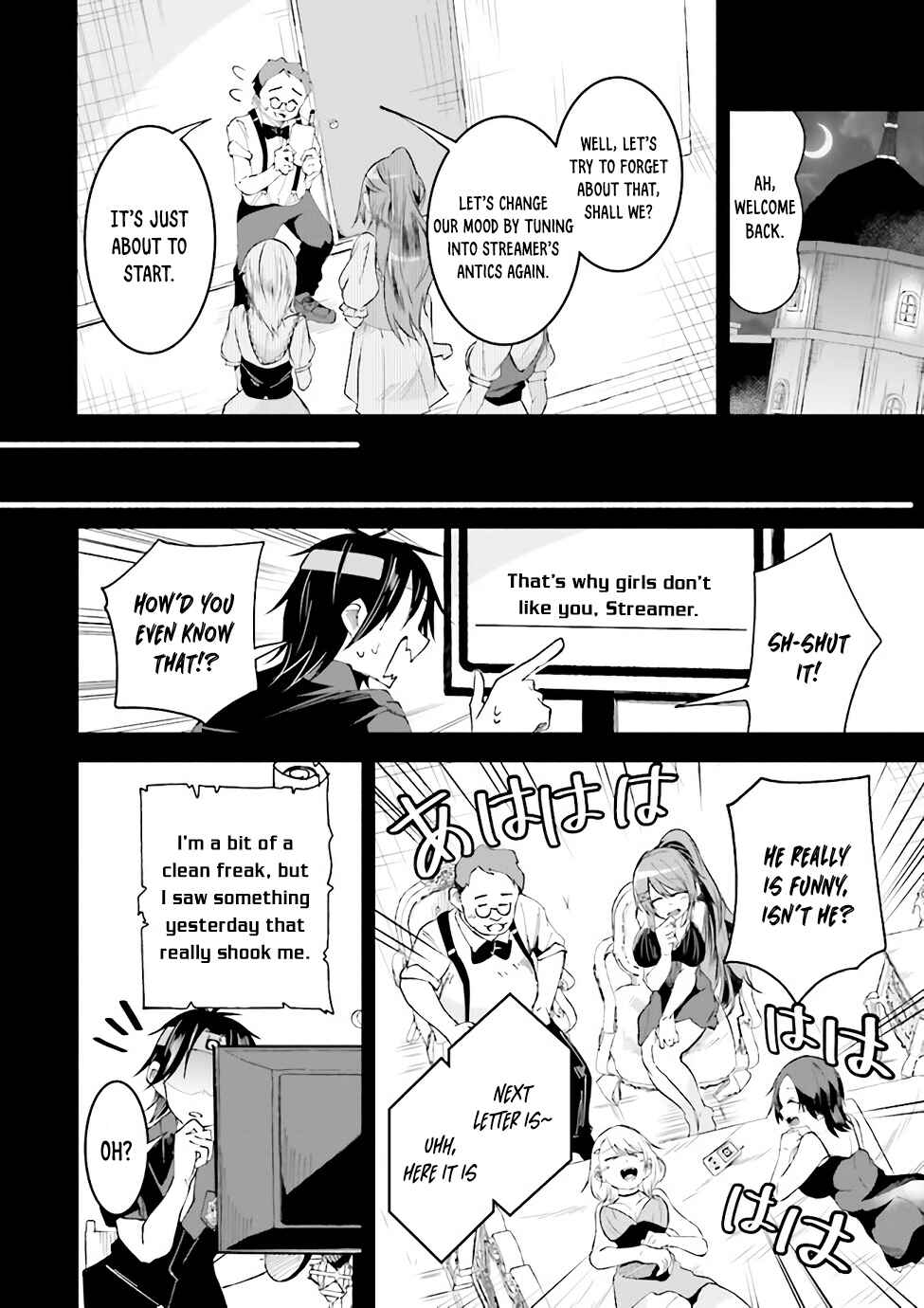 Page 8 Chapter 9 Isekai de Haishin Katsudou wo Shitara Tairyou no Yandere Shinja wo Umidashite Shimatta Ken