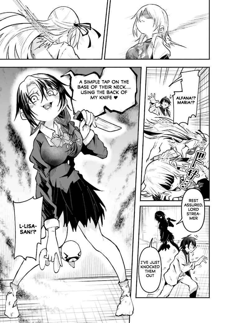 Page 12 Chapter 48 Isekai de Haishin Katsudou wo Shitara Tairyou no Yandere Shinja wo Umidashite Shimatta Ken