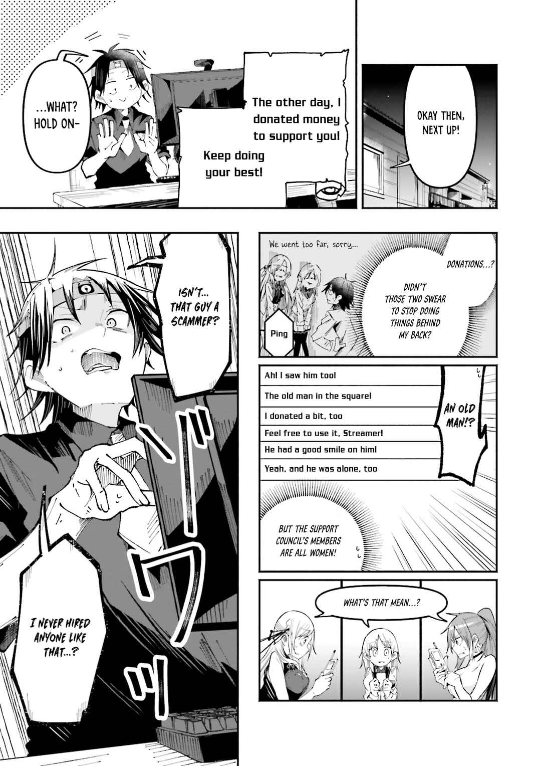 Page 13 Chapter 25 Isekai de Haishin Katsudou wo Shitara Tairyou no Yandere Shinja wo Umidashite Shimatta Ken