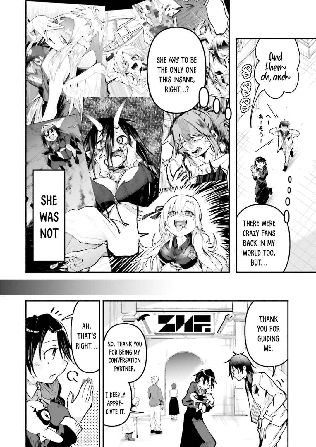 Page 12 Chapter 31 Isekai de Haishin Katsudou wo Shitara Tairyou no Yandere Shinja wo Umidashite Shimatta Ken