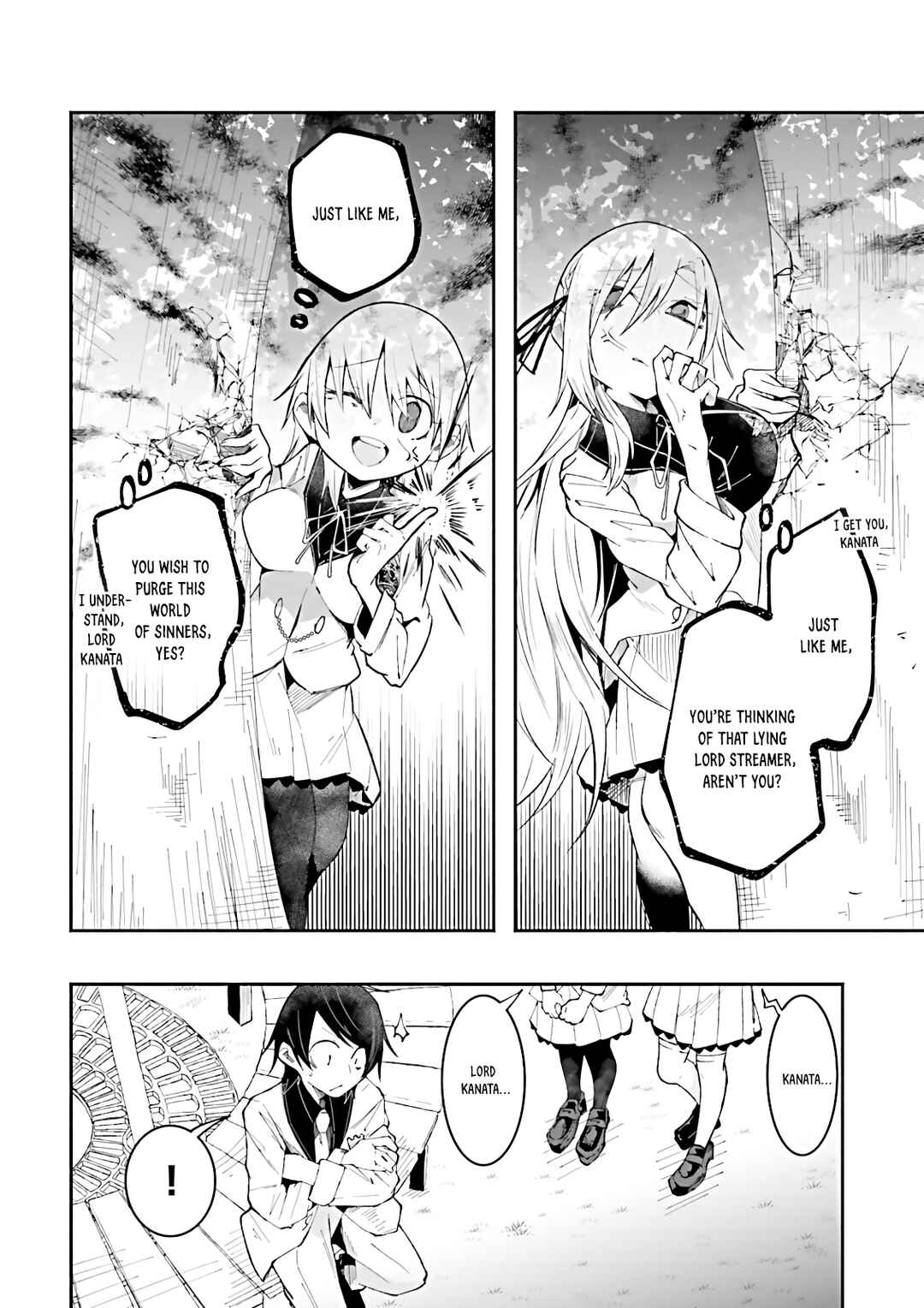 Page 12 Chapter 16 Isekai de Haishin Katsudou wo Shitara Tairyou no Yandere Shinja wo Umidashite Shimatta Ken