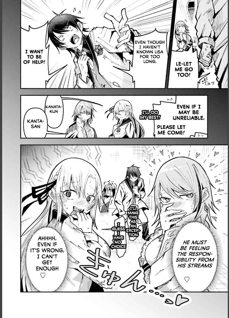 Page 8 Chapter 35 Isekai de Haishin Katsudou wo Shitara Tairyou no Yandere Shinja wo Umidashite Shimatta Ken