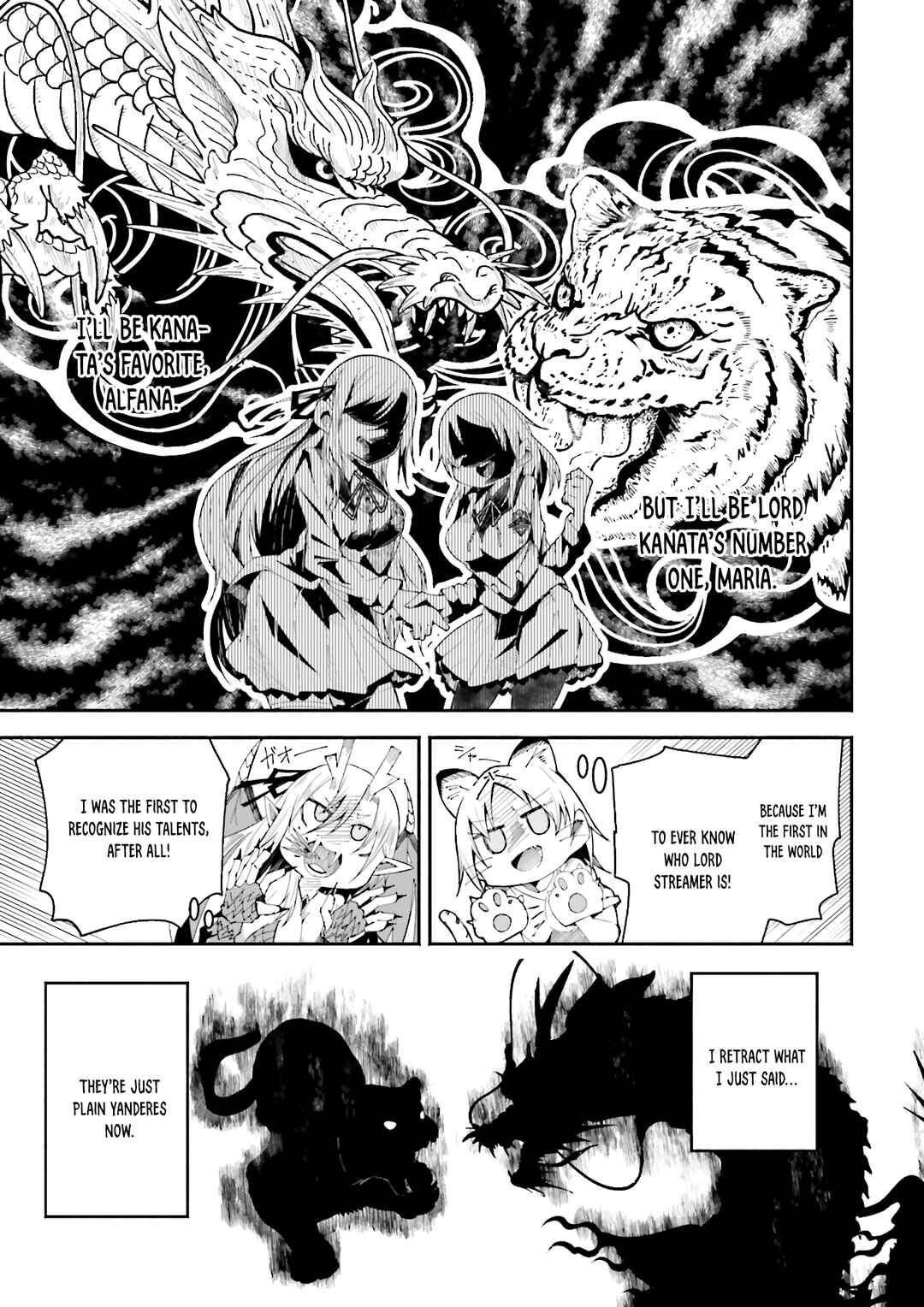 Page 13 Chapter 18 Isekai de Haishin Katsudou wo Shitara Tairyou no Yandere Shinja wo Umidashite Shimatta Ken