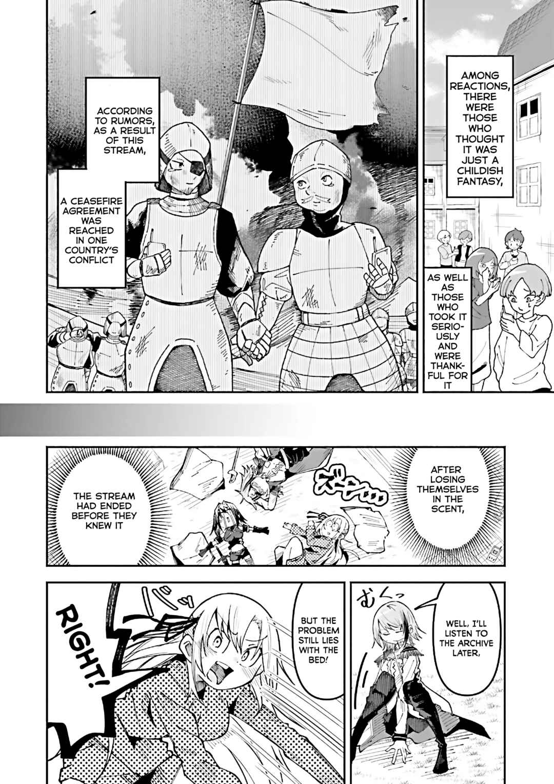 Page 12 Chapter 39 Isekai de Haishin Katsudou wo Shitara Tairyou no Yandere Shinja wo Umidashite Shimatta Ken