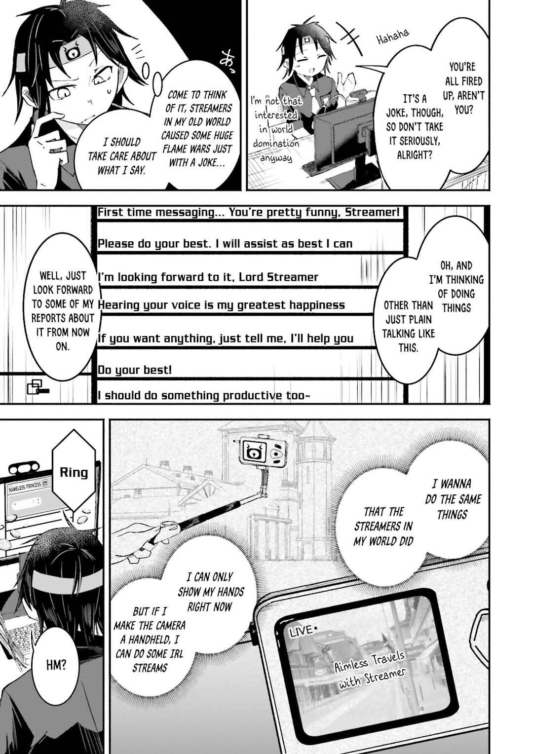 Page 3 Chapter 11 Isekai de Haishin Katsudou wo Shitara Tairyou no Yandere Shinja wo Umidashite Shimatta Ken