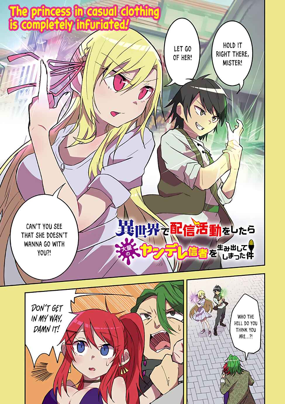 Page 1 Chapter 10 Isekai de Haishin Katsudou wo Shitara Tairyou no Yandere Shinja wo Umidashite Shimatta Ken