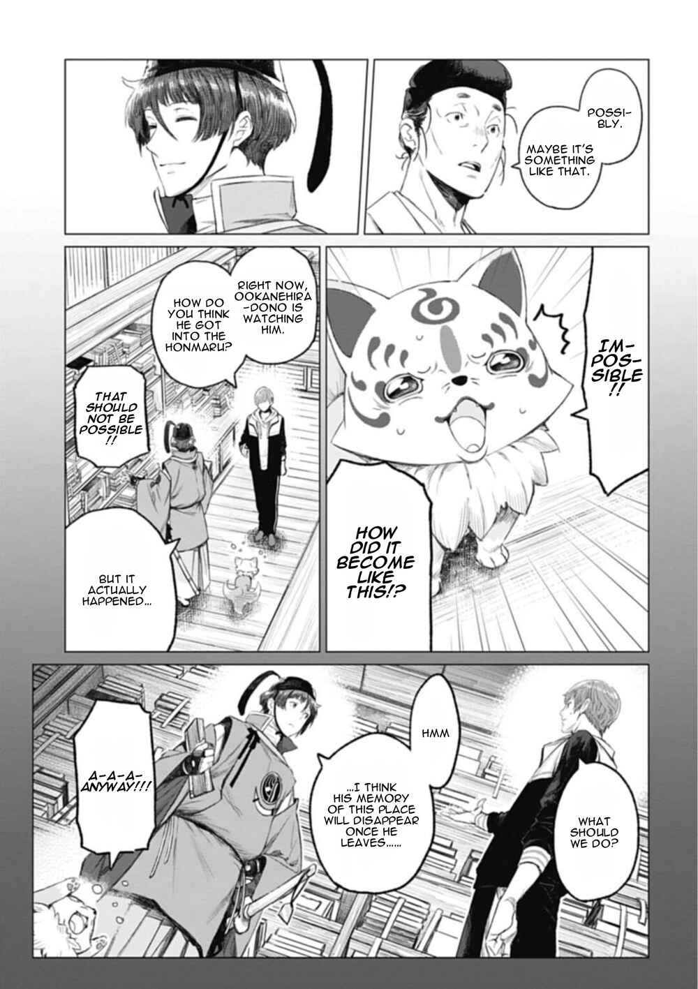 Page 11 Chapter 3 Touken Ranbu Side Story: Tale of Ayakashi
