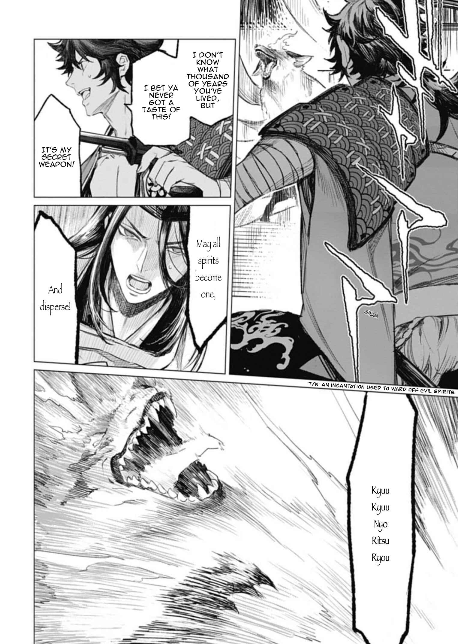 Page 32 Chapter 2 Touken Ranbu Side Story: Tale of Ayakashi