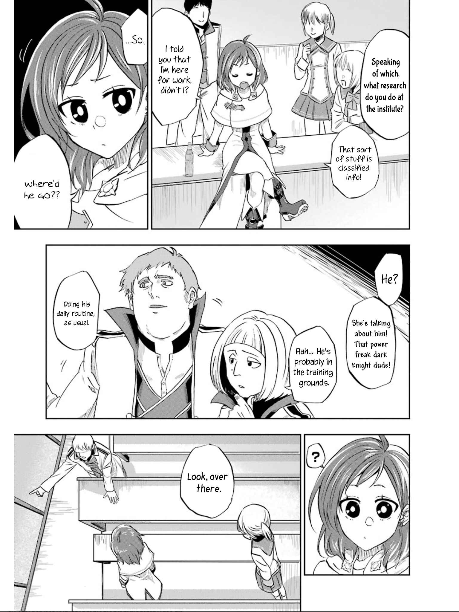 Page 8 Chapter 13 Ankoku Kishi no Ore Desu ga Saikyou no Paladin wo Mezashimasu