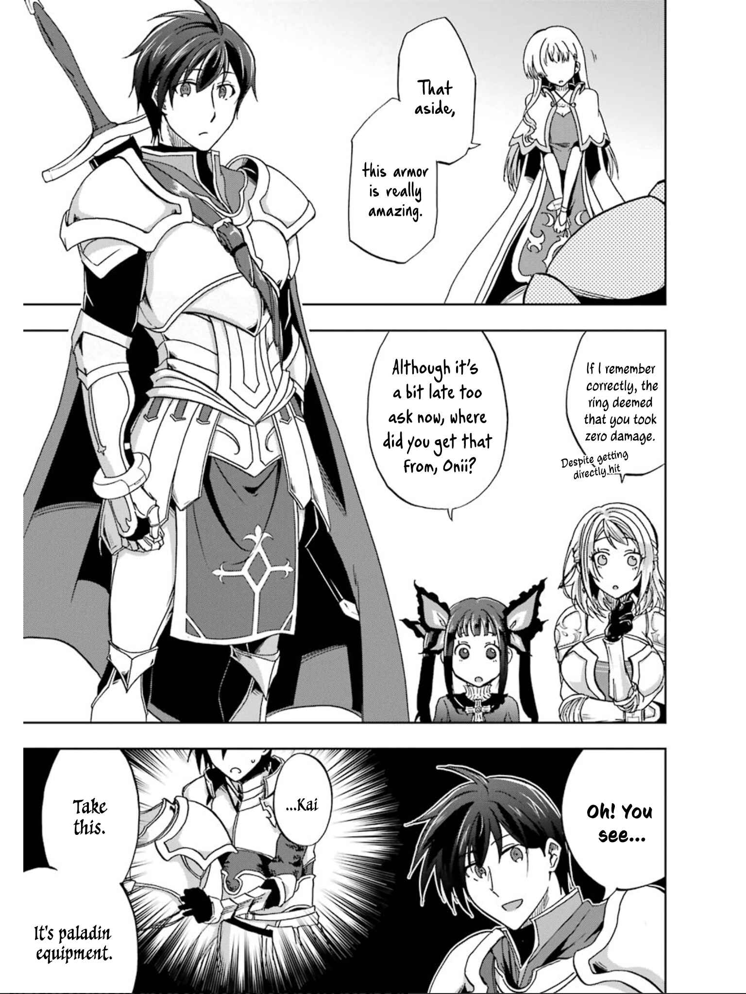 Page 9 Chapter 7 Ankoku Kishi no Ore Desu ga Saikyou no Paladin wo Mezashimasu