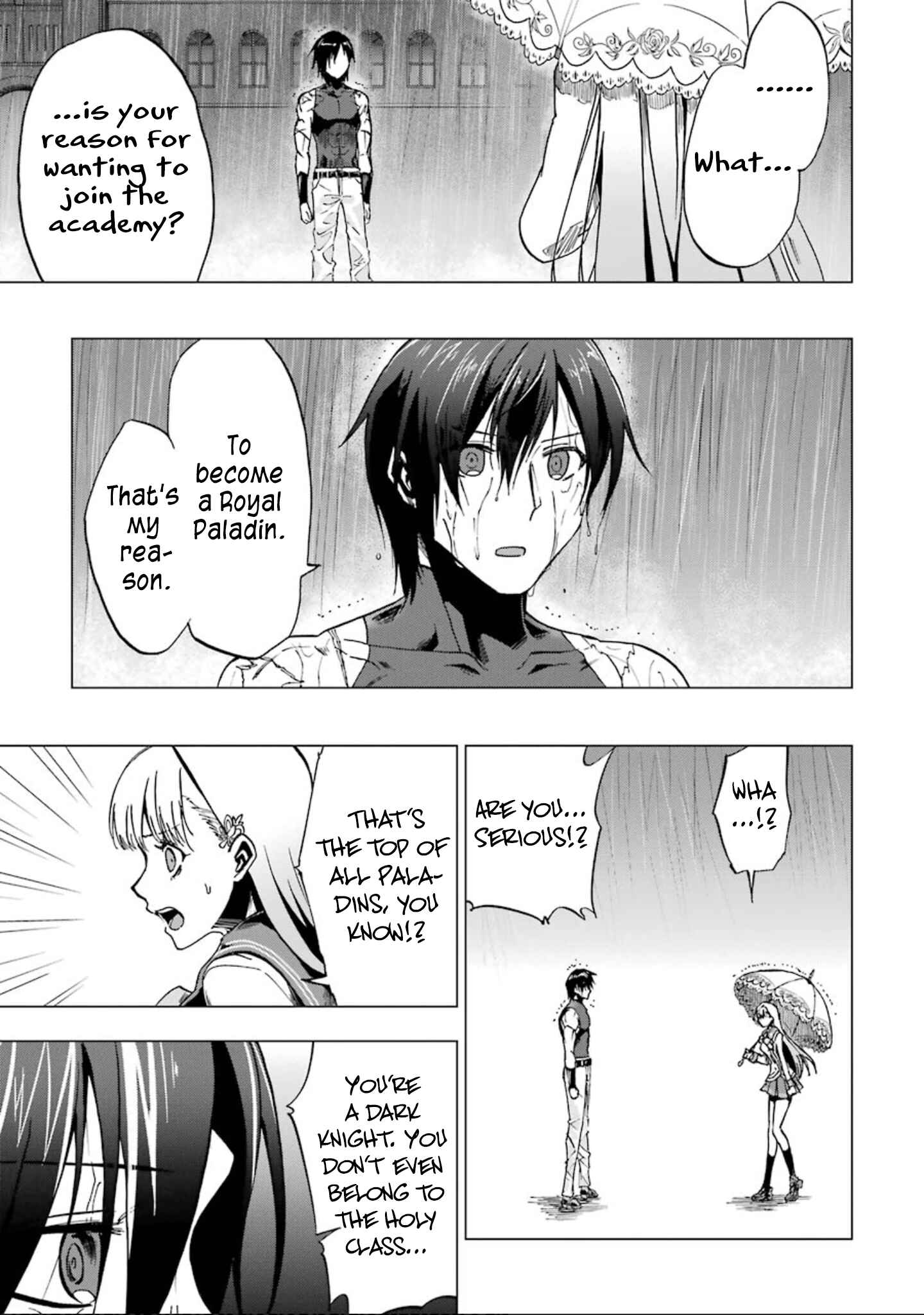 Page 25 Chapter 3 Ankoku Kishi no Ore Desu ga Saikyou no Paladin wo Mezashimasu