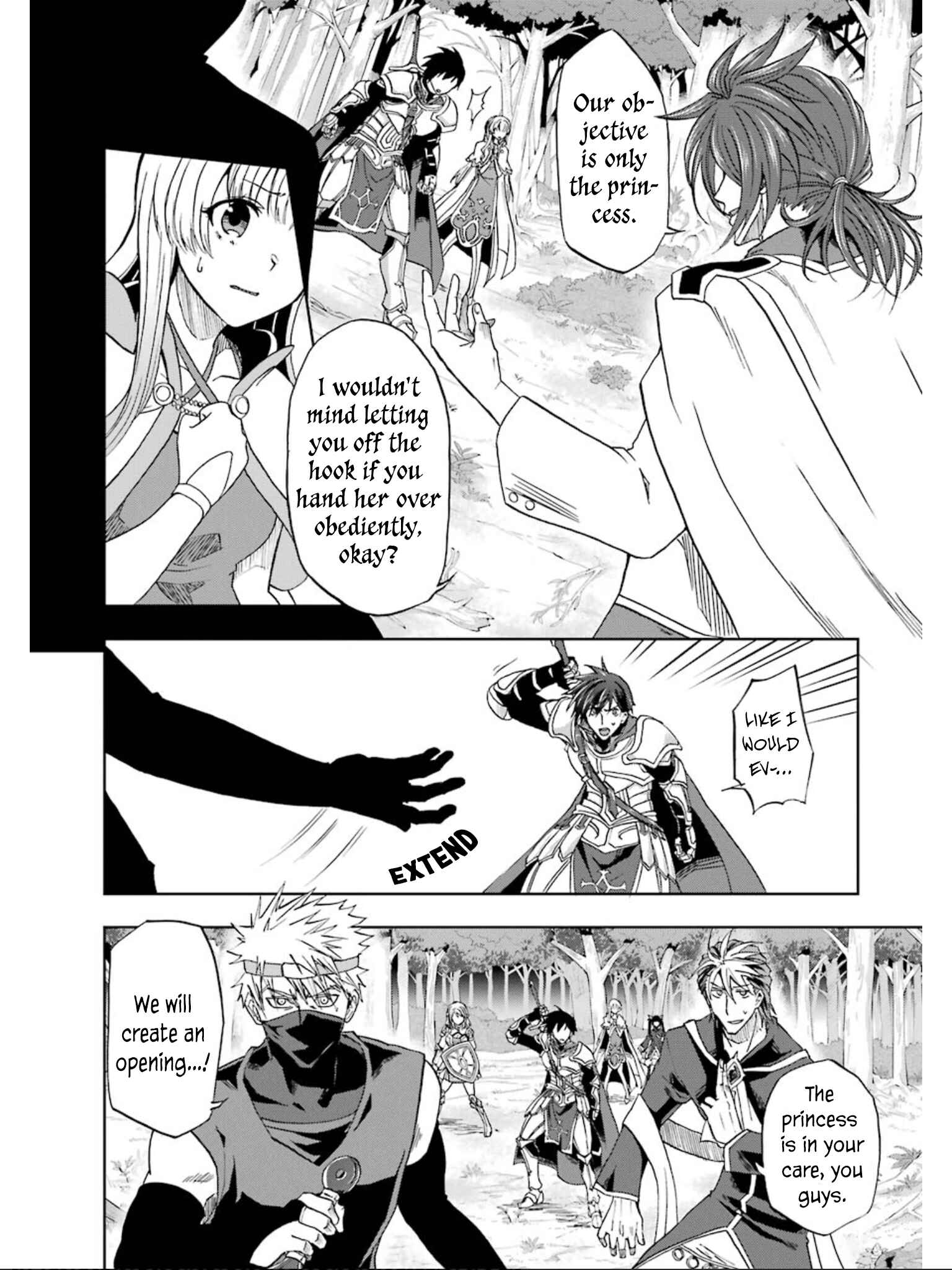 Page 4 Chapter 8 Ankoku Kishi no Ore Desu ga Saikyou no Paladin wo Mezashimasu
