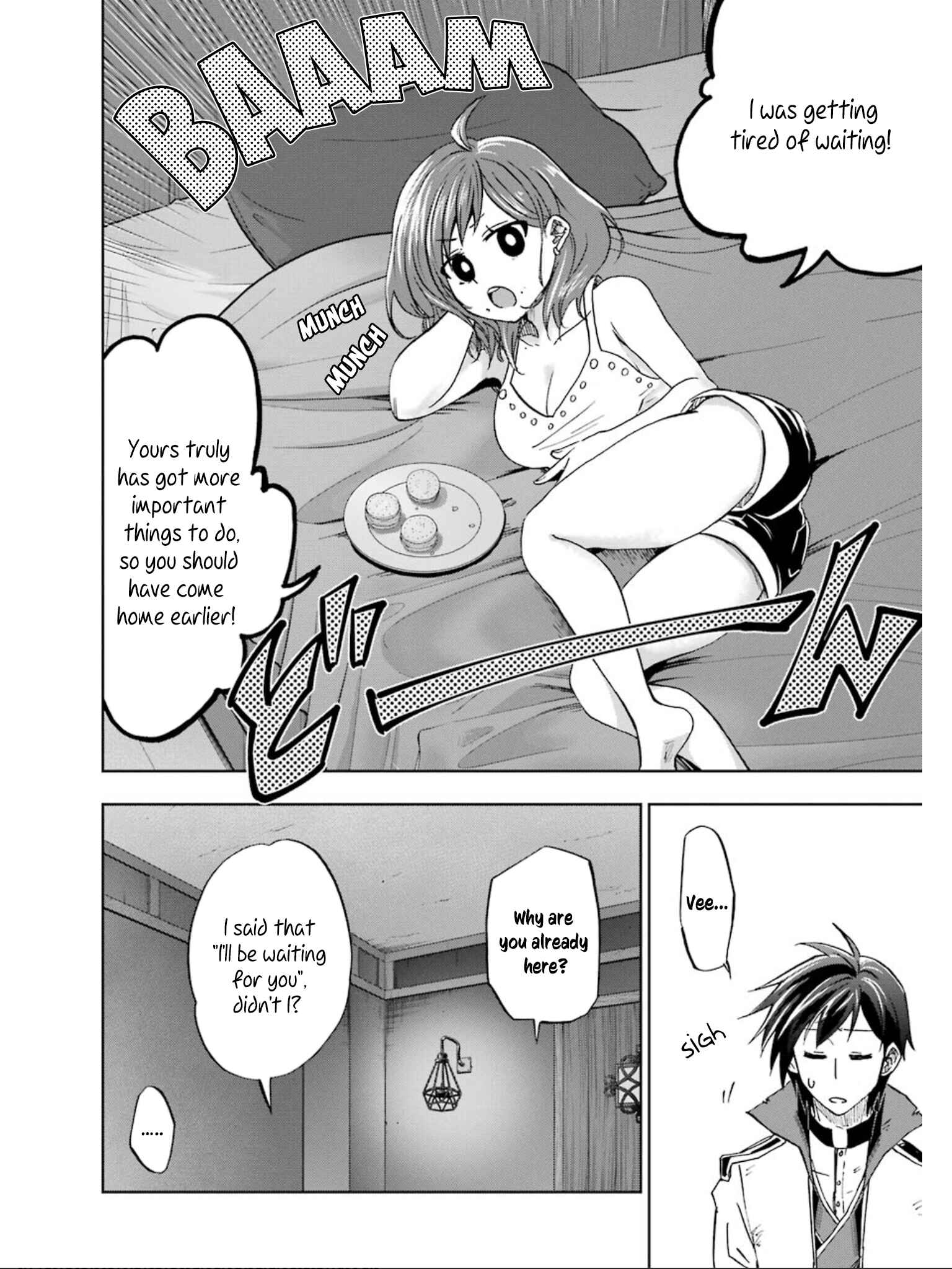 Page 8 Chapter 14 Ankoku Kishi no Ore Desu ga Saikyou no Paladin wo Mezashimasu
