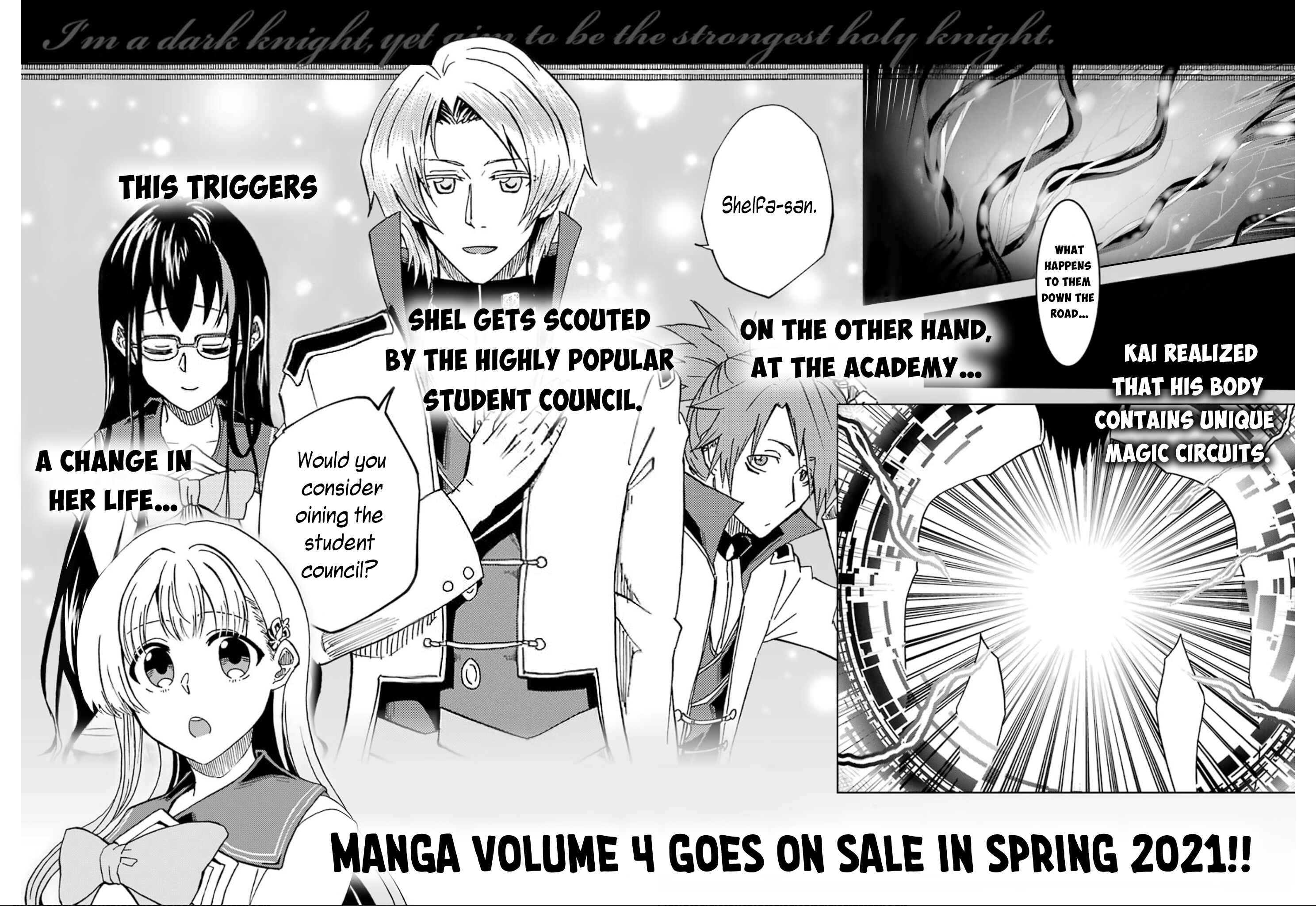Page 7 Chapter 15.5 Ankoku Kishi no Ore Desu ga Saikyou no Paladin wo Mezashimasu