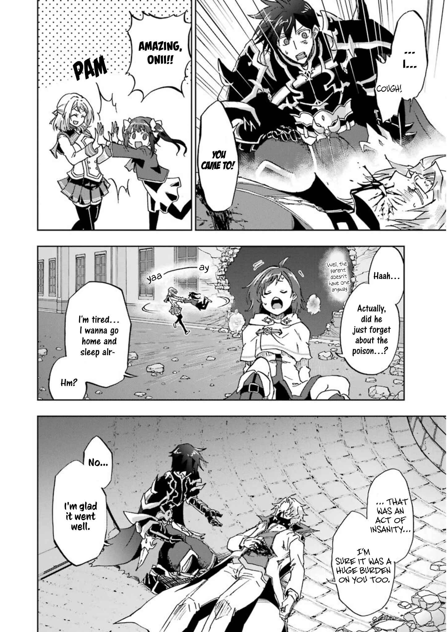 Page 40 Chapter 25 Ankoku Kishi no Ore Desu ga Saikyou no Paladin wo Mezashimasu