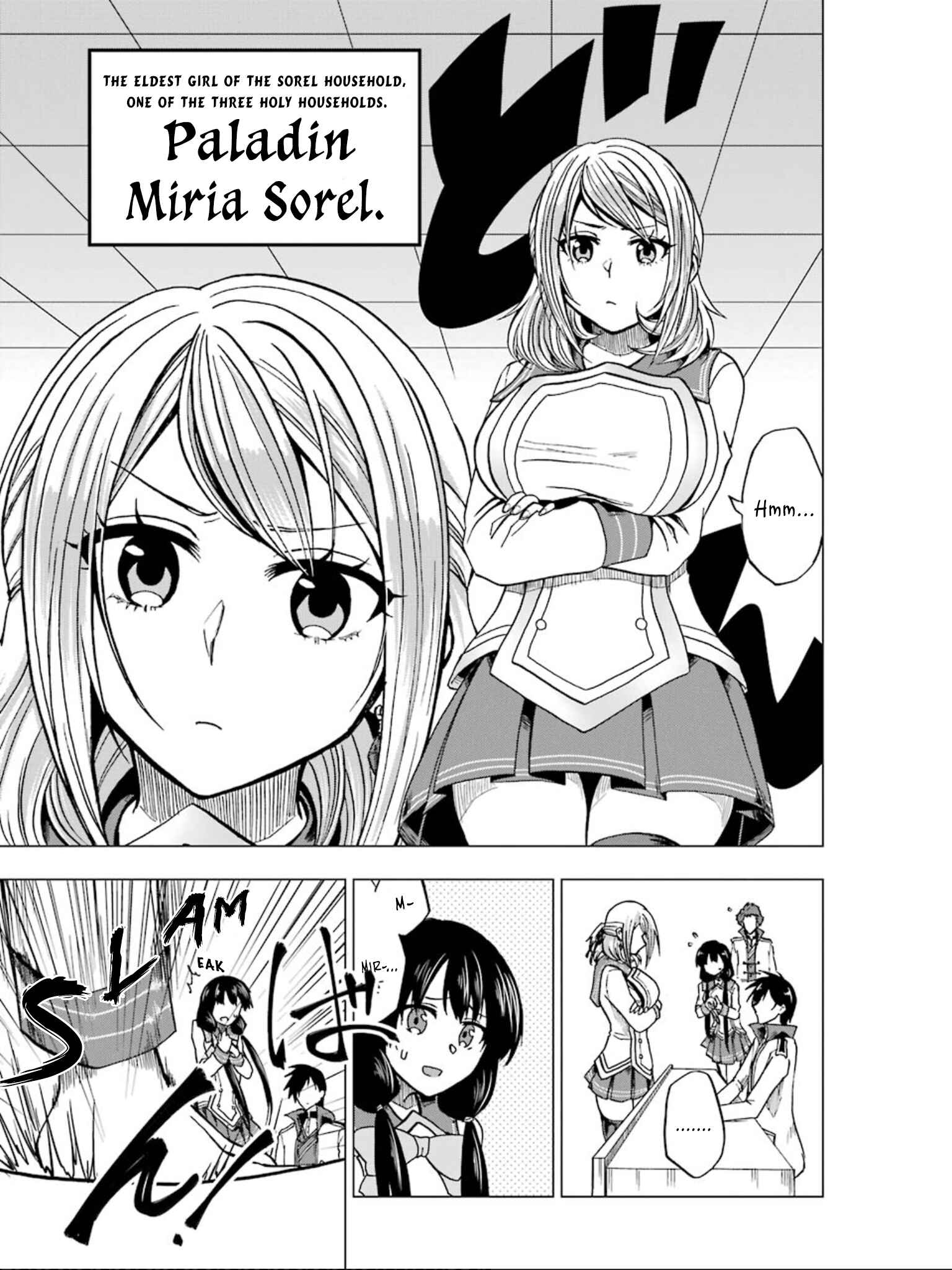 Page 8 Chapter 4 Ankoku Kishi no Ore Desu ga Saikyou no Paladin wo Mezashimasu