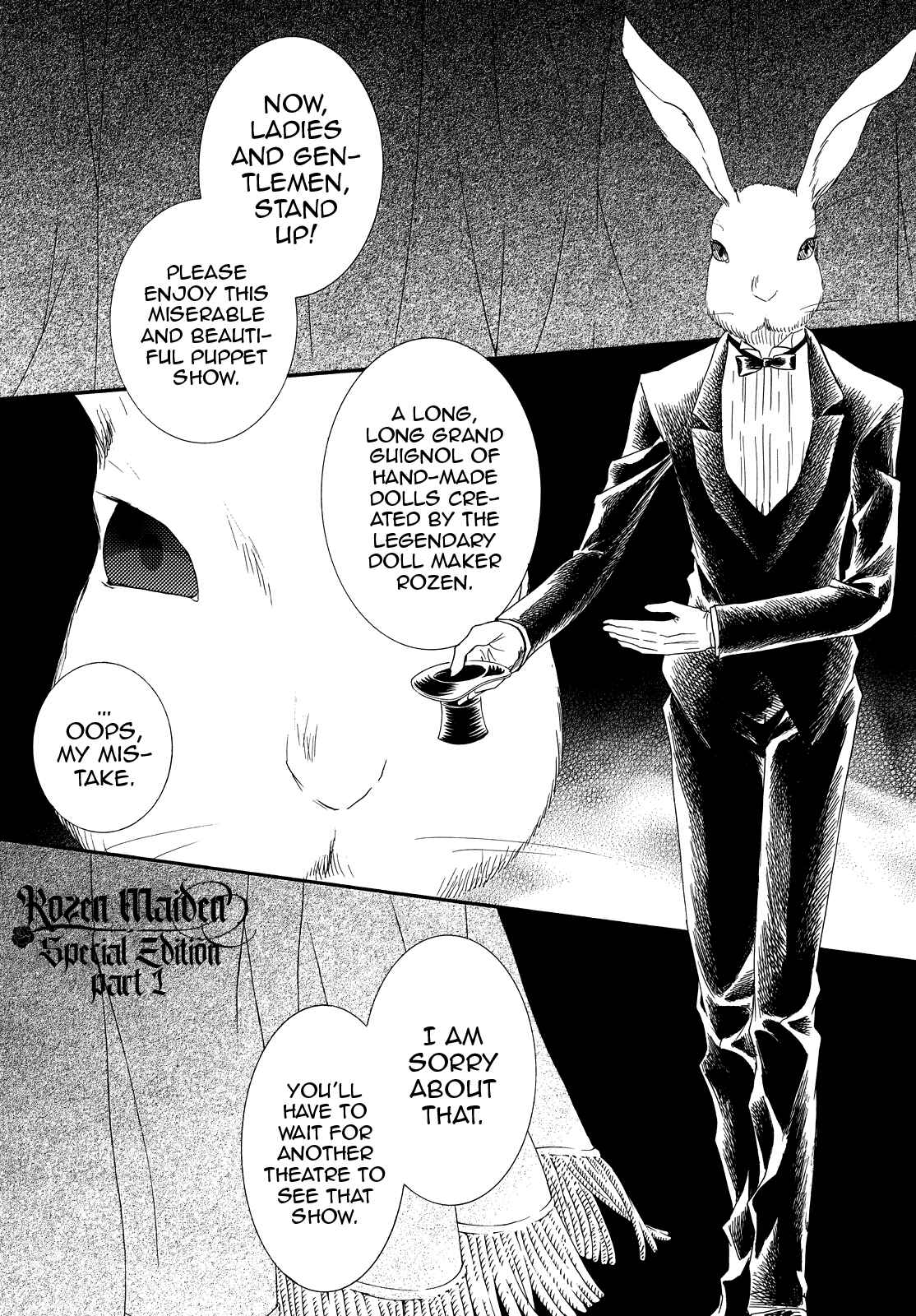 Page 1 Chapter 2 Rozen Maiden Illustrations: Bara Otome