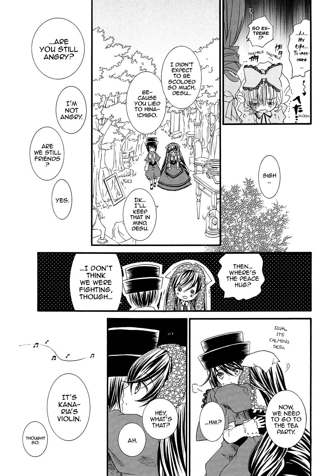 Page 18 Chapter 2 Rozen Maiden Illustrations: Bara Otome