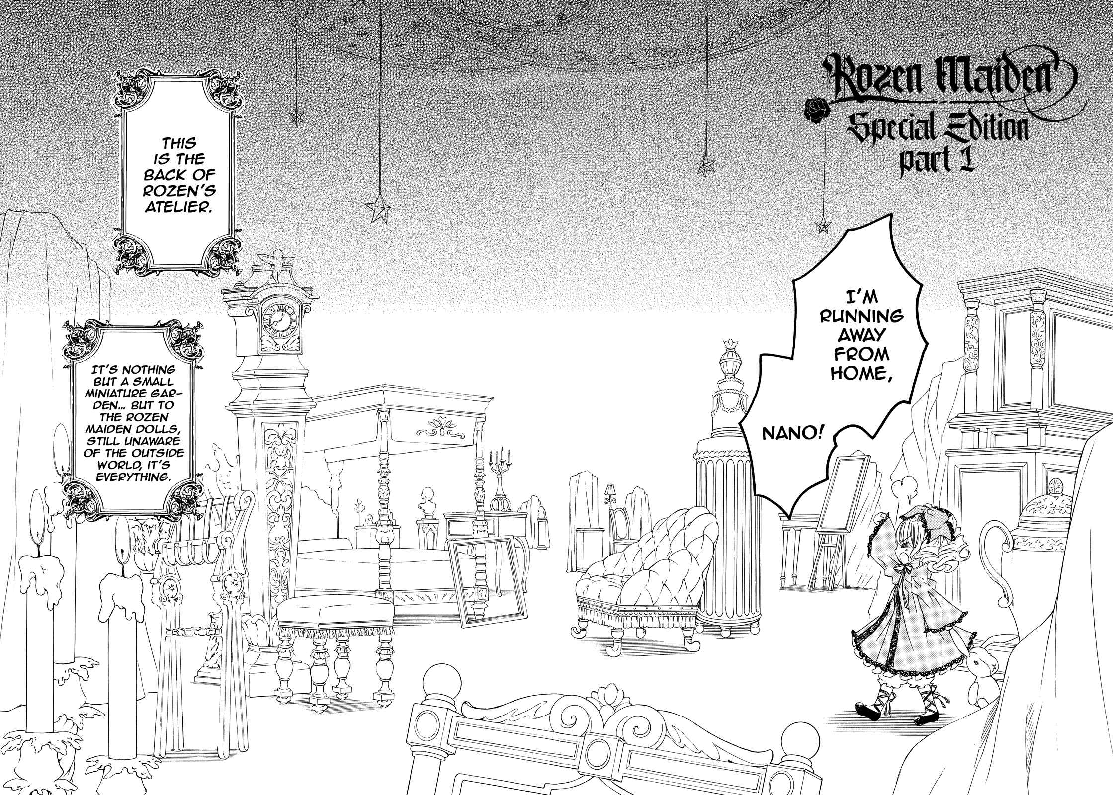 Page 4 Chapter 2 Rozen Maiden Illustrations: Bara Otome